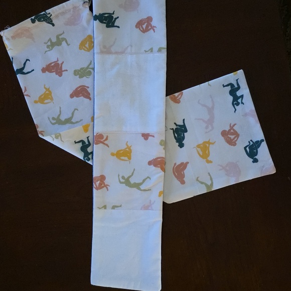 Upcycled Other - Upcycled Heat Pad W Bag / Sleeve (Dance/ White). Scented You Pick Microwave